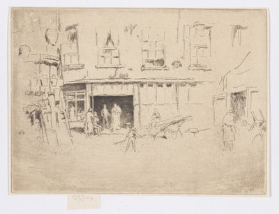 Piccola Corte, c.1880-81 da James Abbott McNeill Whistler