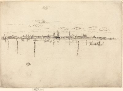 Piccola Venezia, 1880 da James Abbott McNeill Whistler