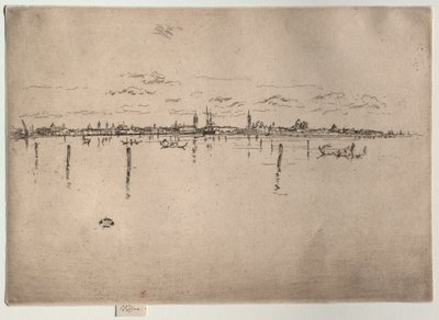 Piccola Venezia, 1880 da James Abbott McNeill Whistler