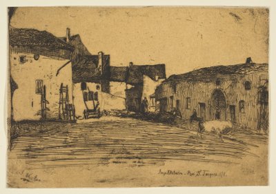 Liverdun, 1858 da James Abbott McNeill Whistler