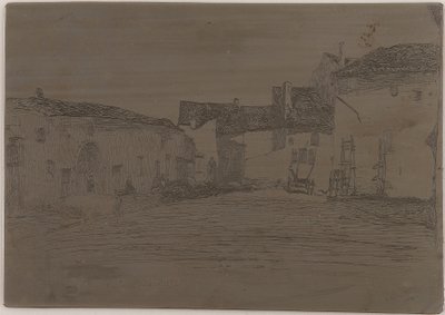 Liverdun. Una delle dodici incisioni dalla natura, 1858 da James Abbott McNeill Whistler
