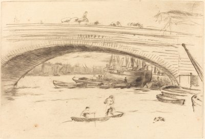 Ponte di Londra, c. 1875 da James Abbott McNeill Whistler