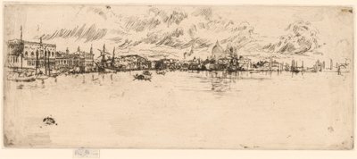 Lunga Venezia, 1879-1880 da James Abbott McNeill Whistler