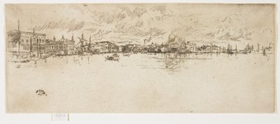 Lunga Venezia dalla Seconda Serie di Venezia da James Abbott McNeill Whistler