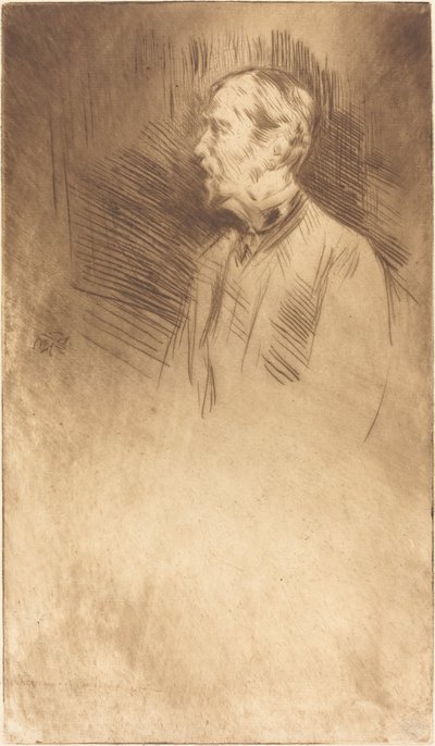 Lord Wolseley, c. 1877 da James Abbott McNeill Whistler