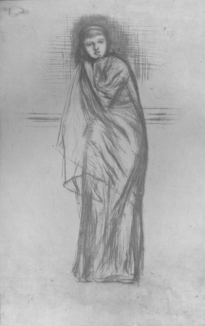 Modello a Riposo, 1870, 1904 da James Abbott McNeill Whistler