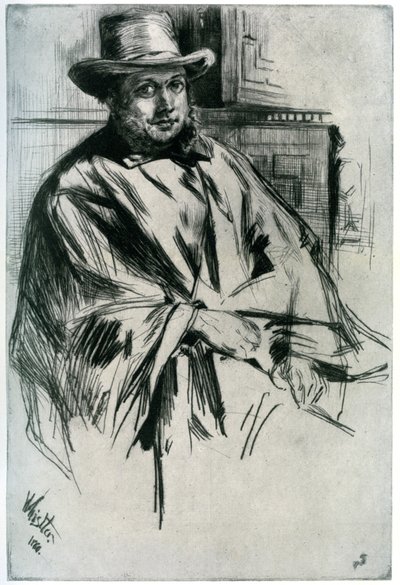 Mr Mann, 1860 1904 da James Abbott McNeill Whistler