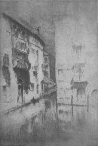 Notturno - Palazzi, 1878 da James Abbott McNeill Whistler