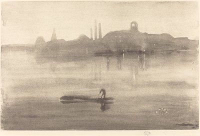 Notturno, 1878 da James Abbott McNeill Whistler