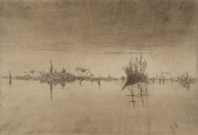 Notturno, 1879-80 da James Abbott McNeill Whistler