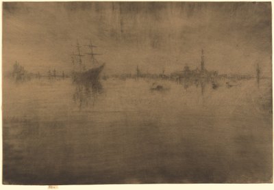 Notturno, 1879-1880 da James Abbott McNeill Whistler
