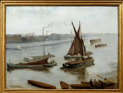 Notturno: Blu e Oro – Vecchio Ponte di Battersea da James Abbott McNeill Whistler