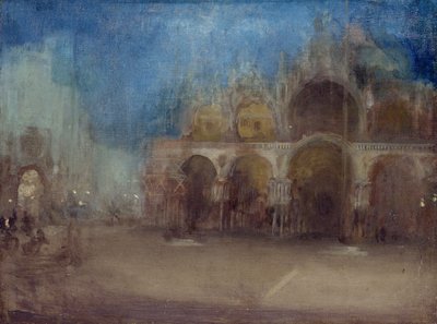 Notturno, Blu e Oro, San Marco, Venezia da James Abbott McNeill Whistler