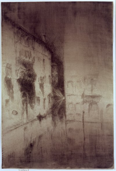 Notturno: Palazzi, 1879-80 da James Abbott McNeill Whistler