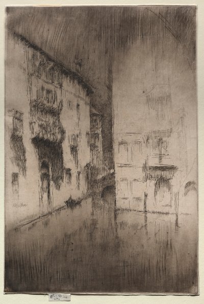 Notturno: Palazzi, 1886 da James Abbott McNeill Whistler