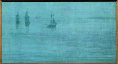 Notturno, il Solent ... (dipinto su tela) da James Abbott McNeill Whistler