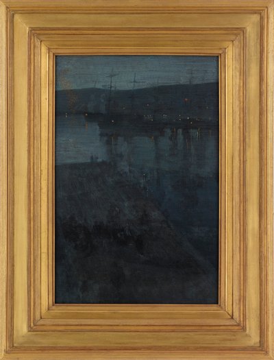 Notturno in Blu e Oro: Valparaiso da James Abbott McNeill Whistler