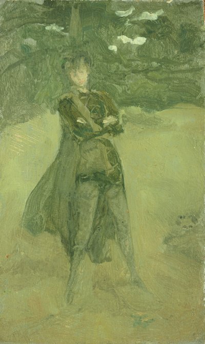 Nota in Verde e Marrone: Orlando a Coombe, c.1884-85 da James Abbott McNeill Whistler