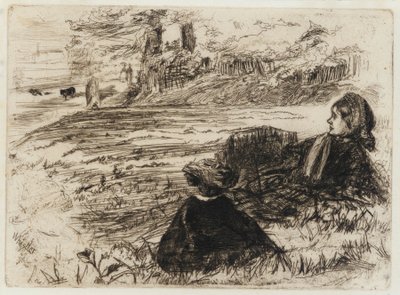 Bambinaia e bambino, 1859 da James Abbott McNeill Whistler