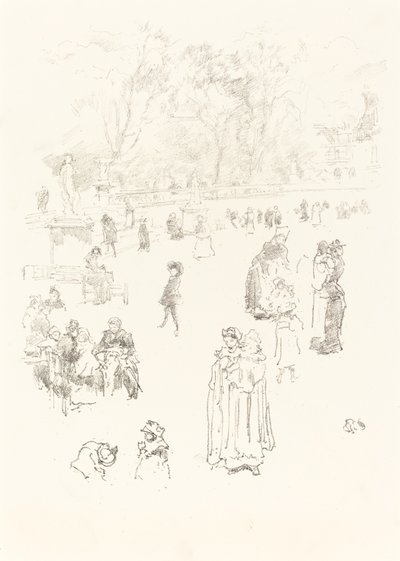 Tate: Les Bonnes du Luxembourg da James Abbott McNeill Whistler
