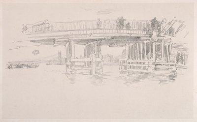 Vecchio ponte di Battersea da James Abbott McNeill Whistler