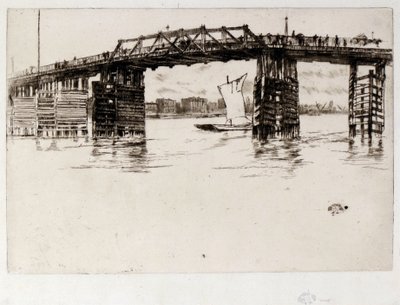 Vecchio ponte di Battersea da James Abbott McNeill Whistler