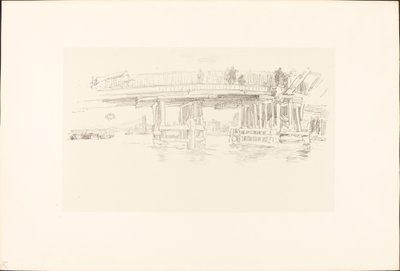 Vecchio ponte di Battersea da James Abbott McNeill Whistler