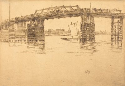 Vecchio Ponte di Battersea, 1879 da James Abbott McNeill Whistler