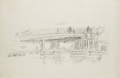 Vecchio ponte di Battersea, 1879, pubblicato 1887 da James Abbott McNeill Whistler
