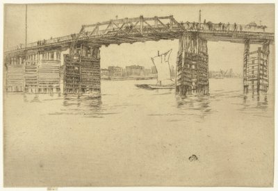 Vecchio ponte di Battersea da James Abbott McNeill Whistler