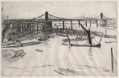 Vecchio Ponte di Hungerford da James Abbott McNeill Whistler