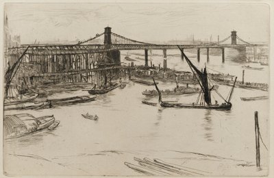 Vecchio Ponte di Hungerford da James Abbott McNeill Whistler