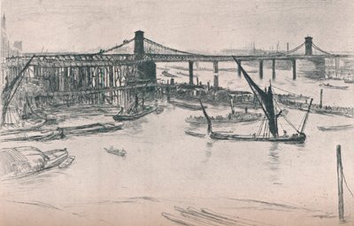Vecchio Ponte di Hungerford da James Abbott McNeill Whistler