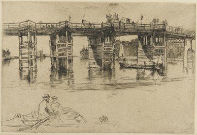 Vecchio ponte di Putney da James Abbott McNeill Whistler