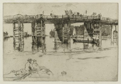 Vecchio ponte di Putney da James Abbott McNeill Whistler