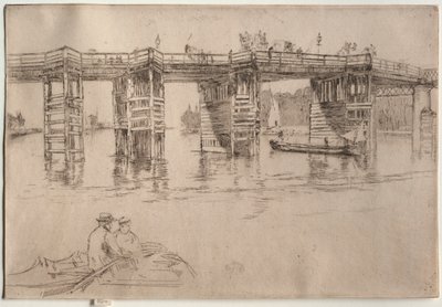 Vecchio Ponte di Putney da James Abbott McNeill Whistler