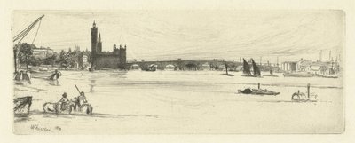 Vecchio ponte di Westminster da James Abbott McNeill Whistler
