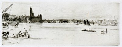 Vecchio ponte di Westminster da James Abbott McNeill Whistler