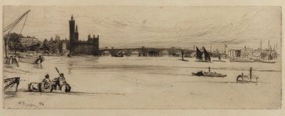 Vecchio Ponte di Westminster da James Abbott McNeill Whistler