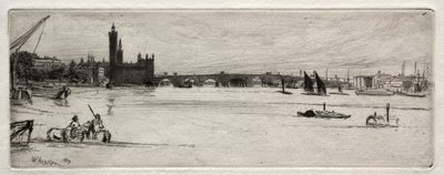 Vecchio ponte di Westminster da James Abbott McNeill Whistler