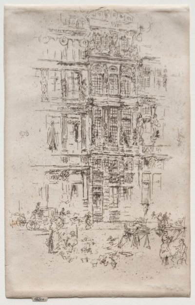 Palazzi, Bruxelles da James Abbott McNeill Whistler