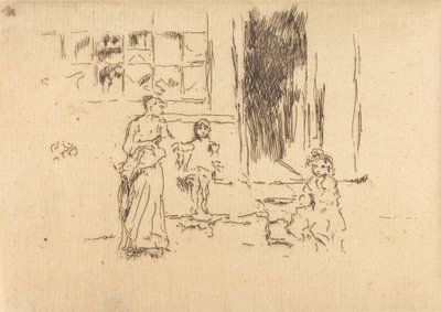 Petticoat Lane, c. 1886-1888 da James Abbott McNeill Whistler