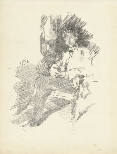 Ritratto di Walter Sickert da James Abbott McNeill Whistler