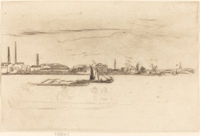 Fabbrica di candele di Price, c. 1875 da James Abbott McNeill Whistler
