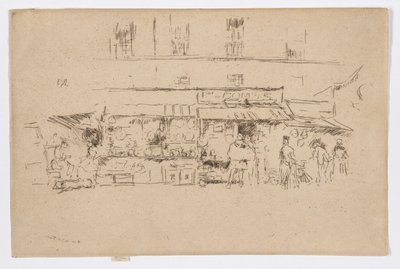Quai de Montebello da James Abbott McNeill Whistler