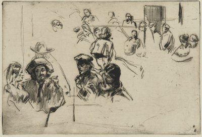Ratcliffe Highway, 1861 da James Abbott McNeill Whistler