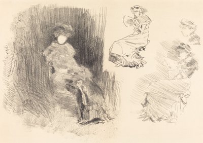 Lettura, 1879-1887 da James Abbott McNeill Whistler