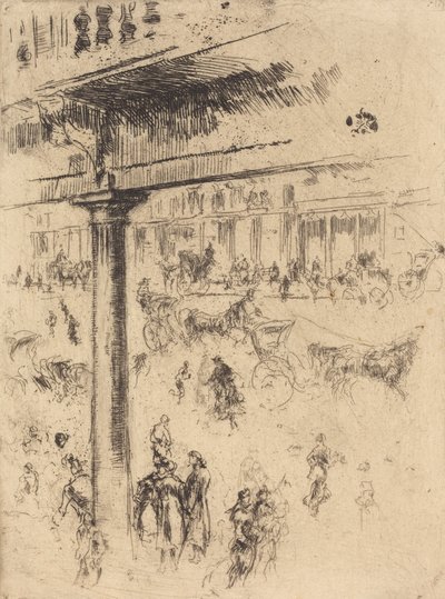 Quadrante del Reggente, 1880-1881 da James Abbott McNeill Whistler