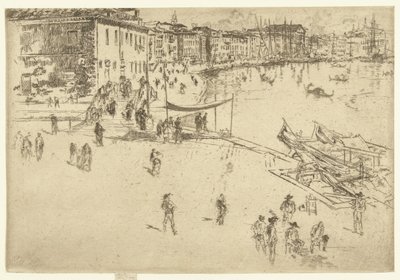 Riva del Sciavoni da James Abbott McNeill Whistler