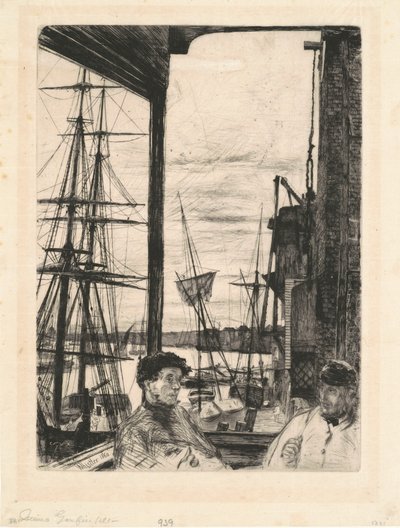 Rotherhithe, 1860 da James Abbott McNeill Whistler